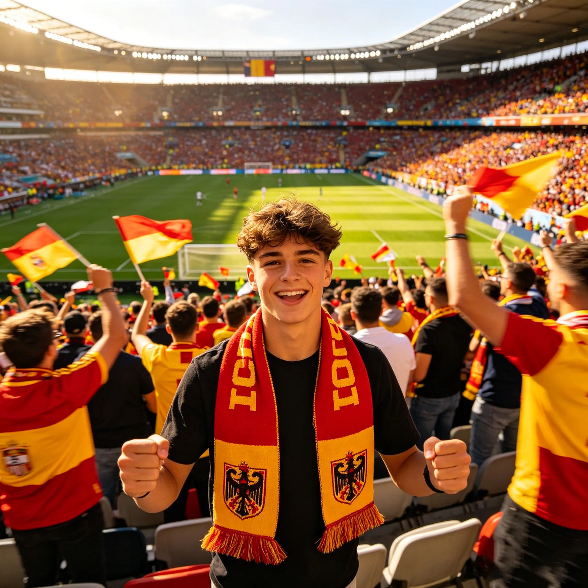 140x15cm Football Fan Scarf Argentina Brazil Portugal France Spain Canada USA Print Flannel Tassel Cheering Supporter Scarf