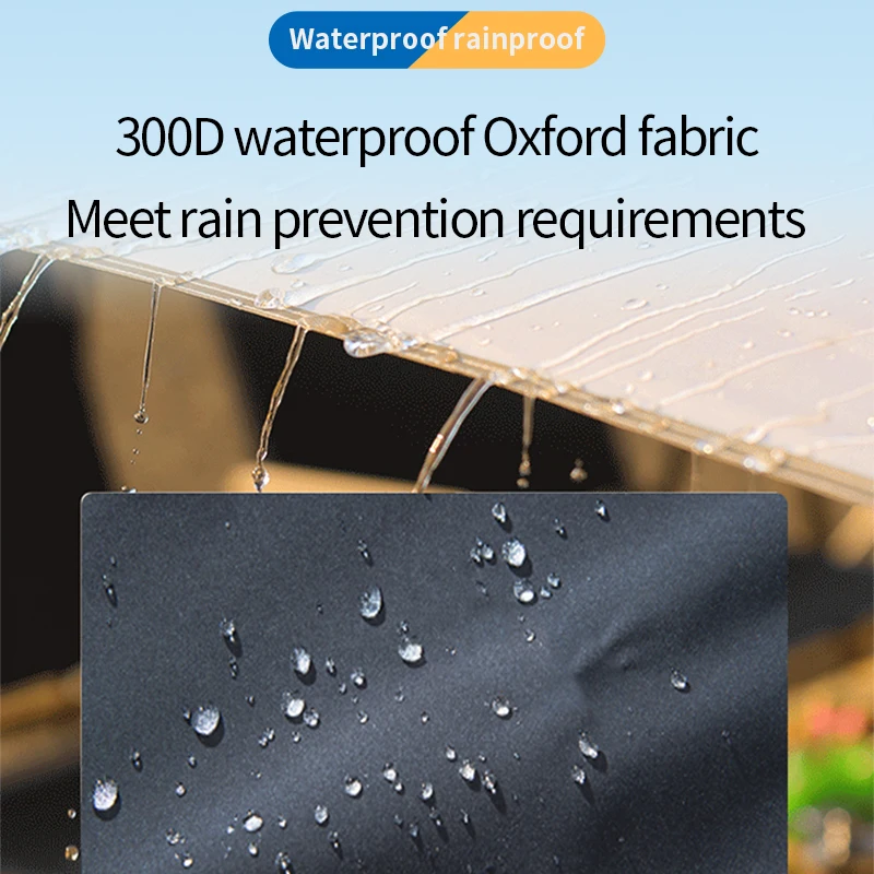 ماكس 180 + 270 درجة قابل للسحب 4WD سيارات خارجية تخييم التخييم جناح الخفافيش المظلات الجناح الثعلب #6