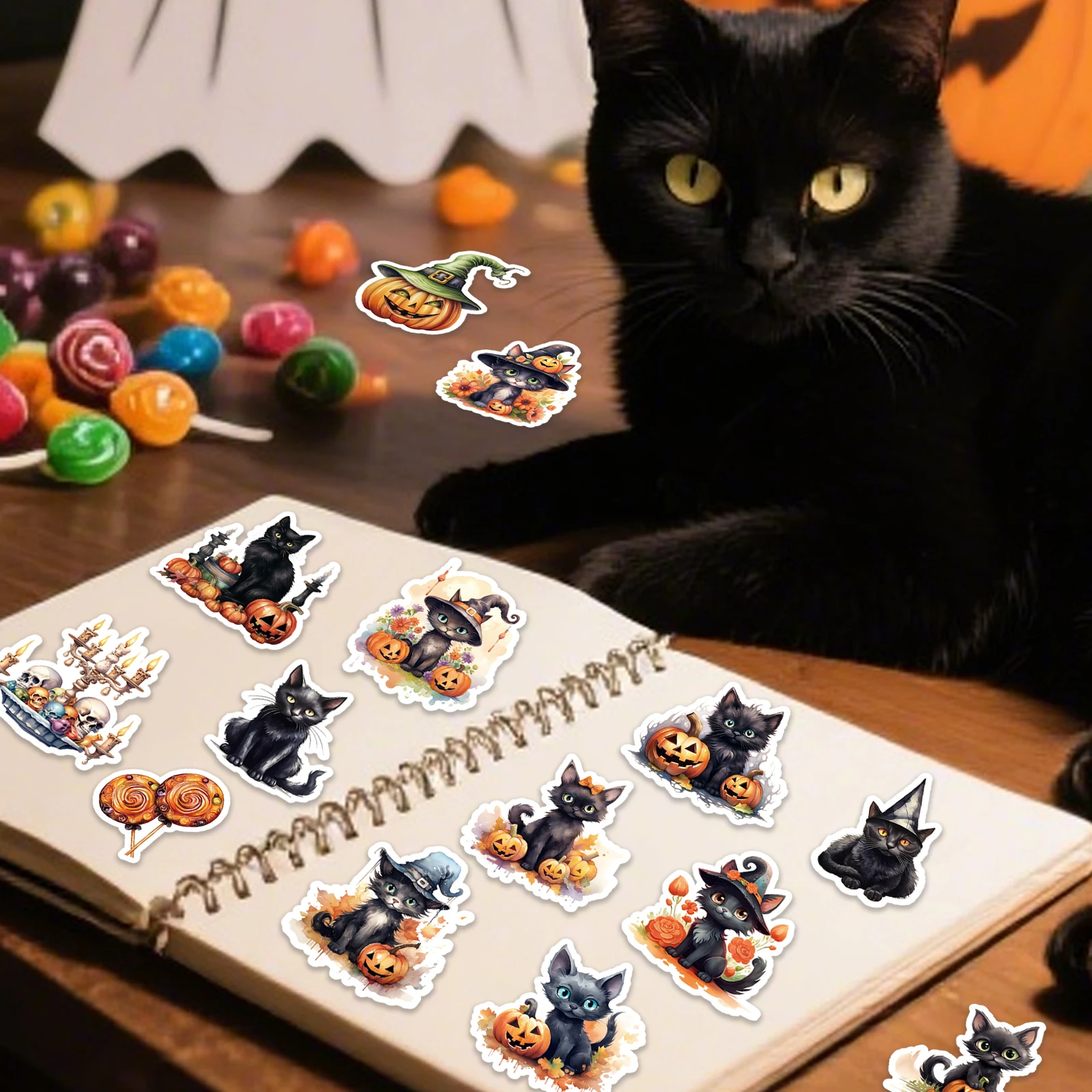 50PCS Cute Cartoon Halloween C - đánh giá và giá Phone Cases Junk