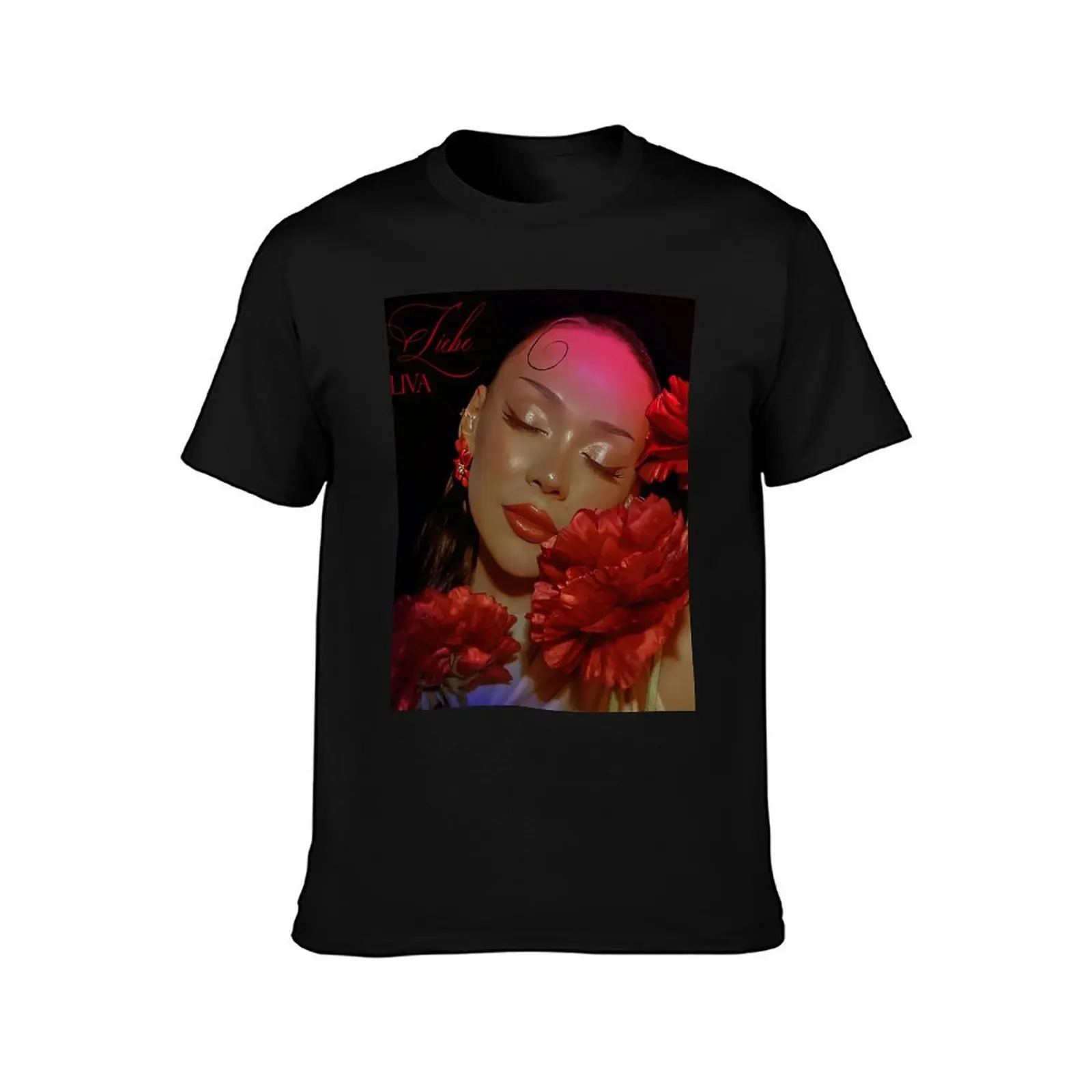 Ayliva in Liebe 2024 T-Shirt Summer Casual Cotton Tee Oversized Streetwear Tops Vintage Graphic Print Loose Fit Short Sleeve