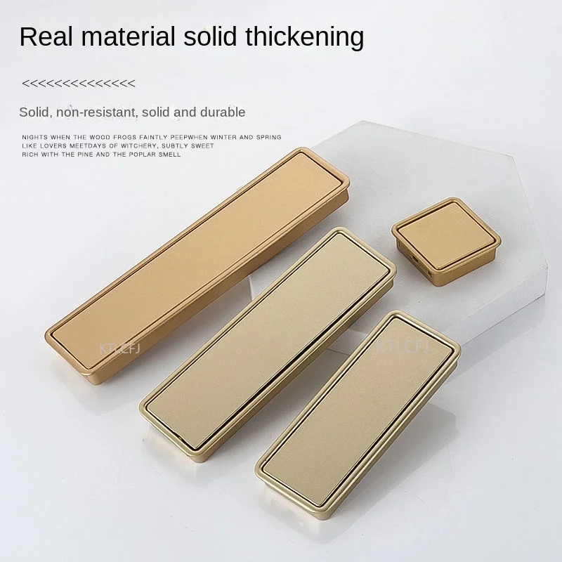 Popular Money Simple Zinc Alloy Gold Black Kitchen Door Handl Modern Kitchen Furniture Hallway Hurniture Hidden Handle Hardware