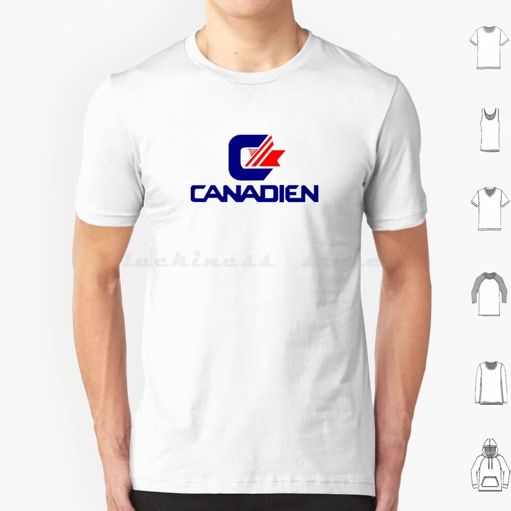 Canadien Retro Ice Hockey Logo T Shirt 6xl Cotton Cool Tee Canadien Brand Logo Hockey Ice Hockey Retro Old School Vintage