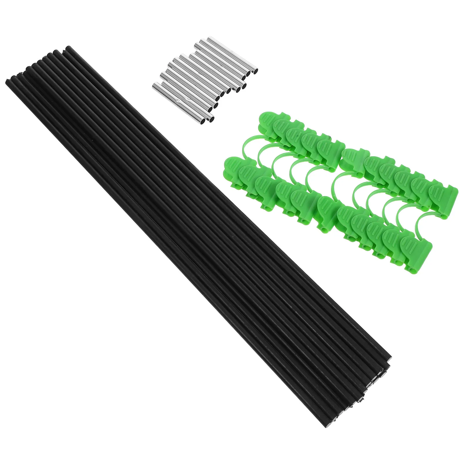 

Комплект арочных каркасов для теплиц: прочные фиберглассовые дуги, быстрая установка, регулируемая высота, для приподнятых грядок и садовых сеток