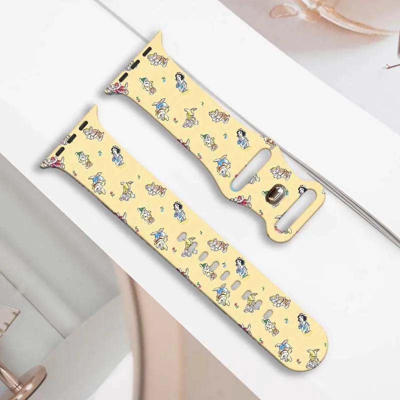 

Cartoon Disney 14 Series for Apple Watch 10 9 8 Band Replaceable Bracelet for iWatch 46mm 42mm 41mm 40mm Watchband