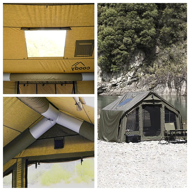 Air Station Tent, Square Meter Eco-Friendly Inflatable, For Outdoor camping