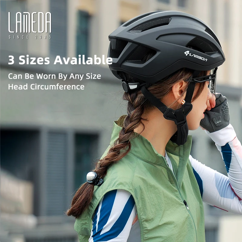 LAMEDA Bike Helmet Men Women EPS Integrated Molding Breathable Windproof Adjustable Cycling Helmet MTB Road Bicycle Safety Helme