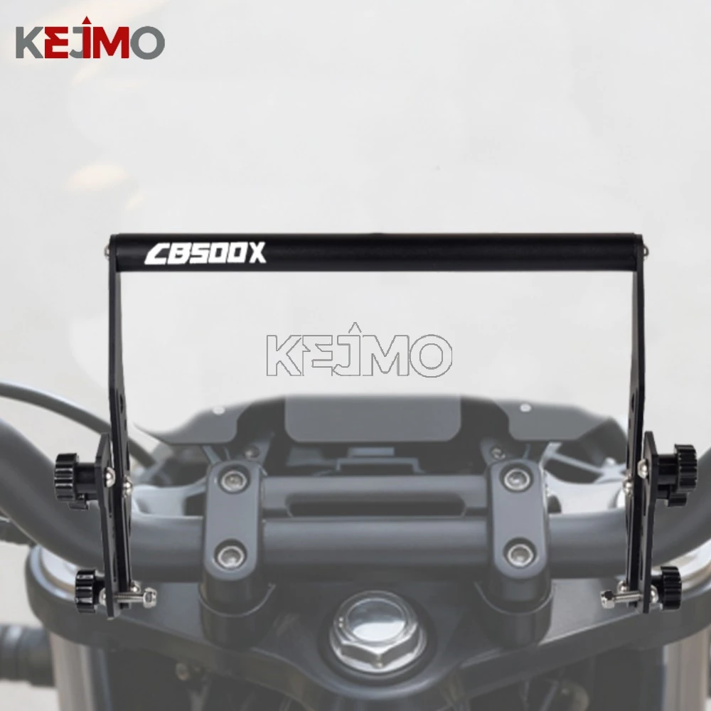 Motorcycle For Honda CB400X CB 400 500 X CB500X GPS Mounting Adapter Set Aluminum 2016 2017 2018 2019 2020 2021 2022 2023 2024 - view 2