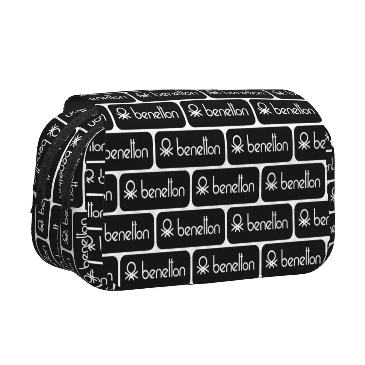 United Colors Of Benetton Pencil Cases Pen Holder Hard Shell Leather Large Capacity Pen Box Pencil Bag for Students Gifts