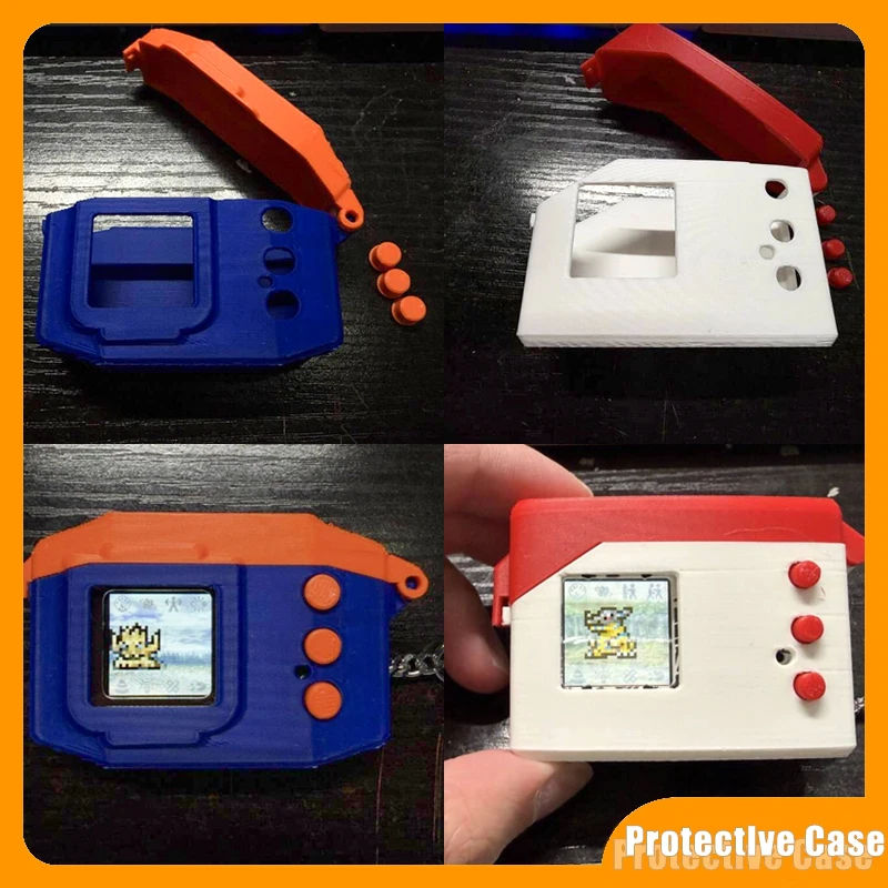 

In Stock Digimon Pendulum Series Collector Set Color Screen Models Super Dragon Tyrannosaurus Machine Only Protective Case New