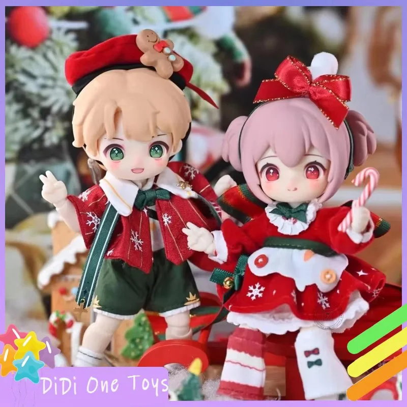 

Nagi Jointly Movable Bjd Christmas Cute Kindergarten Wishing Party Series Фигурка Kawaii Модель Гаражный комплект Детский рождественский подарок