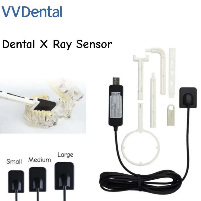 VV Dental X-Ray Sensor High-Frequency Intraoral Imaging System Use With Software,HD Image Radiovisography sensor