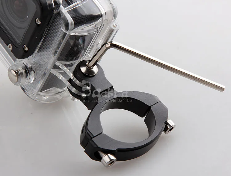 Держатель для велосипеда подходит для GoPro HERO 4 3 + 3 SJ4000 SJ5000 SJ6000, аксессуары для мини-видеокамер