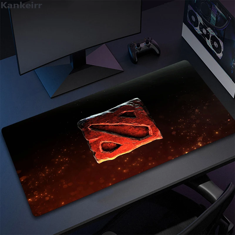 Dota 2 Anime Mousepad Speed Pc Gamer Complete Large Mouse Pad Xxl Mausepad Gaming Mouse Mat Keyboards Accessories Table Mats XL