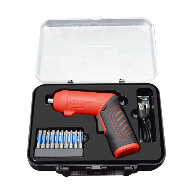 

Hot Handheld Electric Drill Impact Drill Household Hand Drill Can Rotate Multi Functional Electric Screwdriver Repair Tools