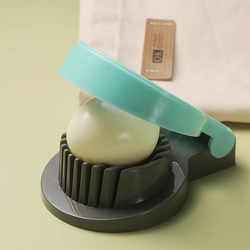 

1PC Multipurpose Stainless Steel Wire Egg Slicer,Egg Slicer For Hard Boiled Eggs, Aluminium Egg Cutter , Fruit Garnish Slicer