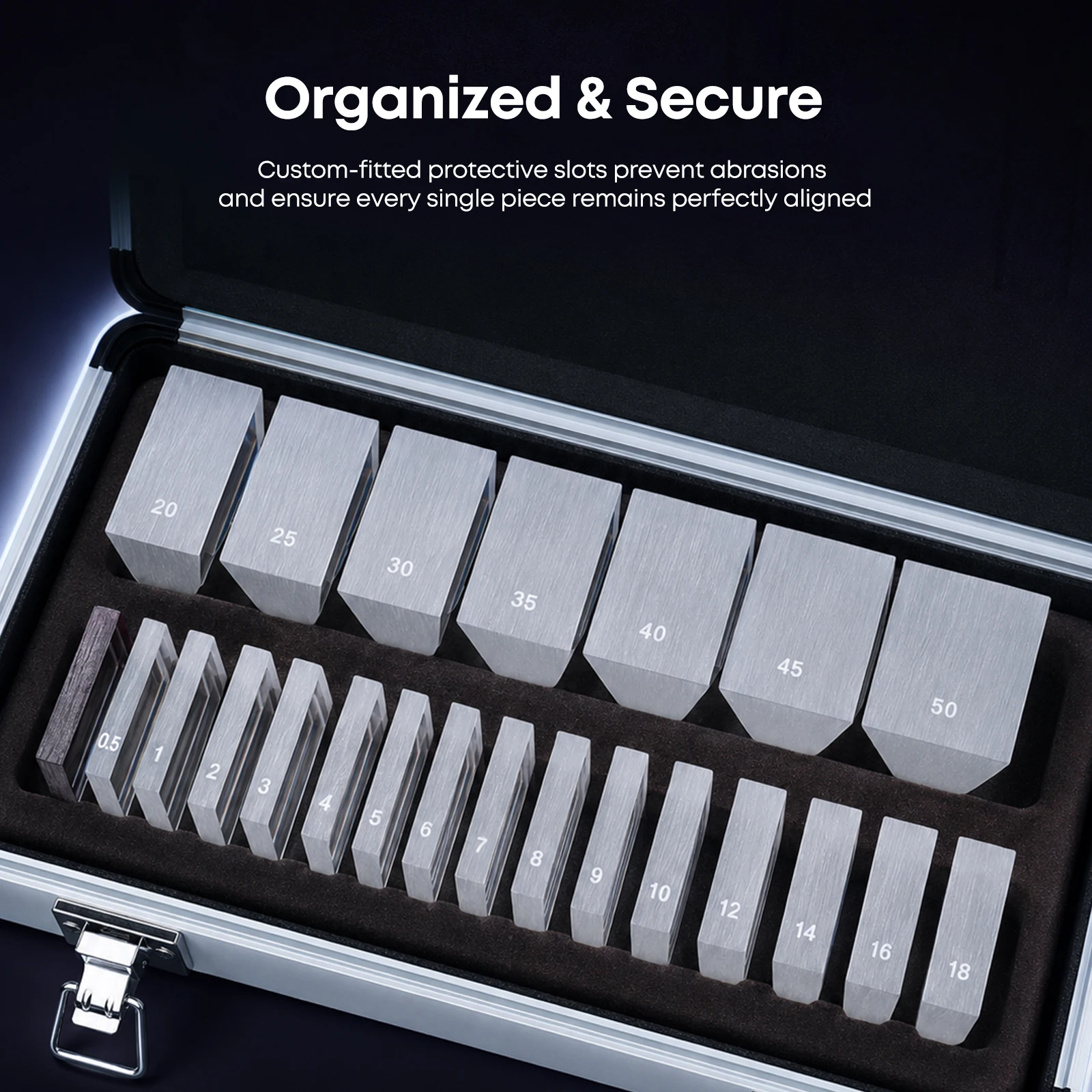XINYUAN Prism Set for Optometry with Aluminum Case
