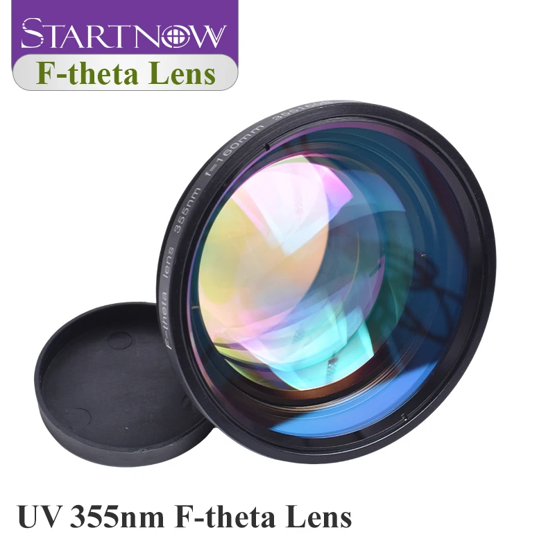 Startnow UV Laser Field Lens 355nm M85 thread Galvo System110X110 Fl160 F-theta Scan Lens 250X250 For Laser Marking Machine Part