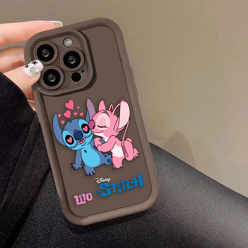 Lilo & Stitch Angie Cartoon AnimePhone Case For SAMSUNG A715 A73 A72 A71 A70 A55 A54 A53 A52 A51 A50 A35 A34 A33 A32 A31 M40