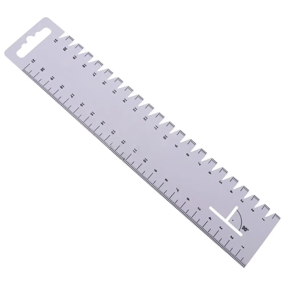 

DIY Sewing Patchwork Ruler Ultrathin Soft Sewing Tools Plastic Ultra-thin Mini Wire Gauge Patchwork Sewing Ruler Quilting Handma