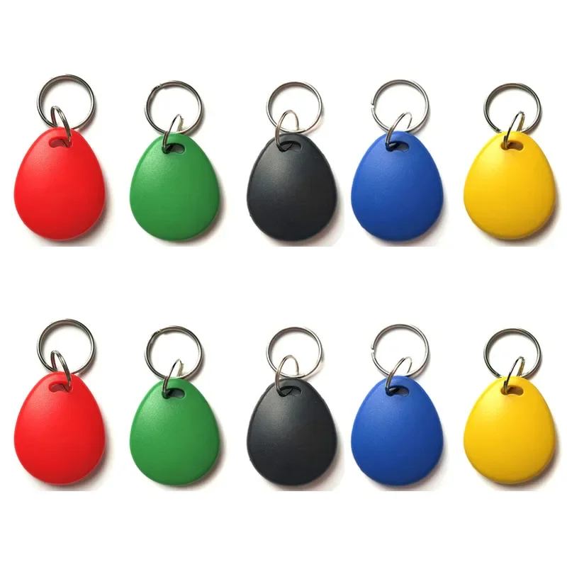 10-100pcs 13.56MHz Gen2 CUID Rewritable Android App MCT Modify UID Changeable NFC 1K S50 Keyfob Tag Block 0 Writable Card 14443A