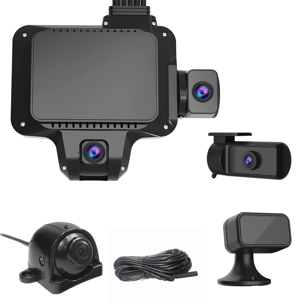 

JC450P 4G 5 Channel DVR Dash Cam ADAS Remote Monitor Live Video Car Camera GPS Event Video for Vehicles Fleet Truck with App