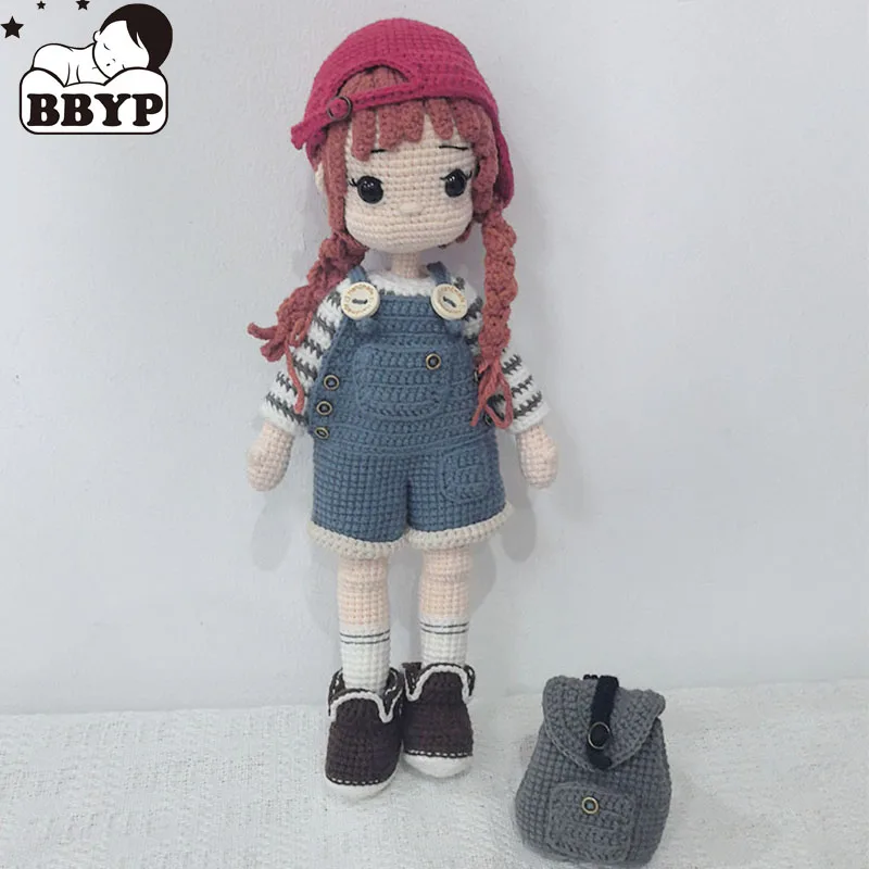 

Вязаная кукла ручной работы «Мила» для девочек, вязаные куклы для домашнего декора, узоры для рукоделия, игрушки, украшения
