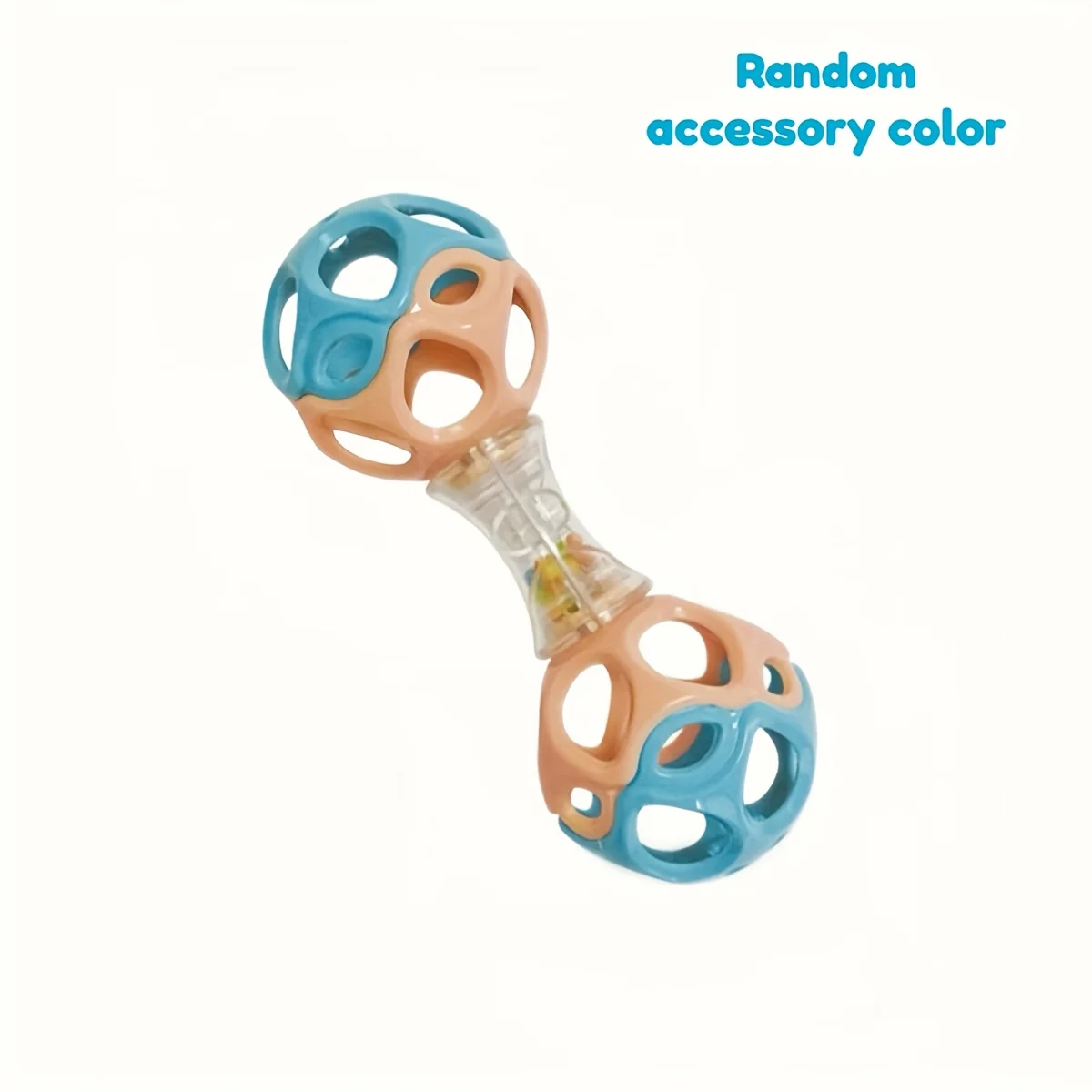 Baby Single Head Hand Ringing Toy - Interactive Sensory Play with Colorful Rings,  Fine Motor Skills & Hand-Eye Coordination