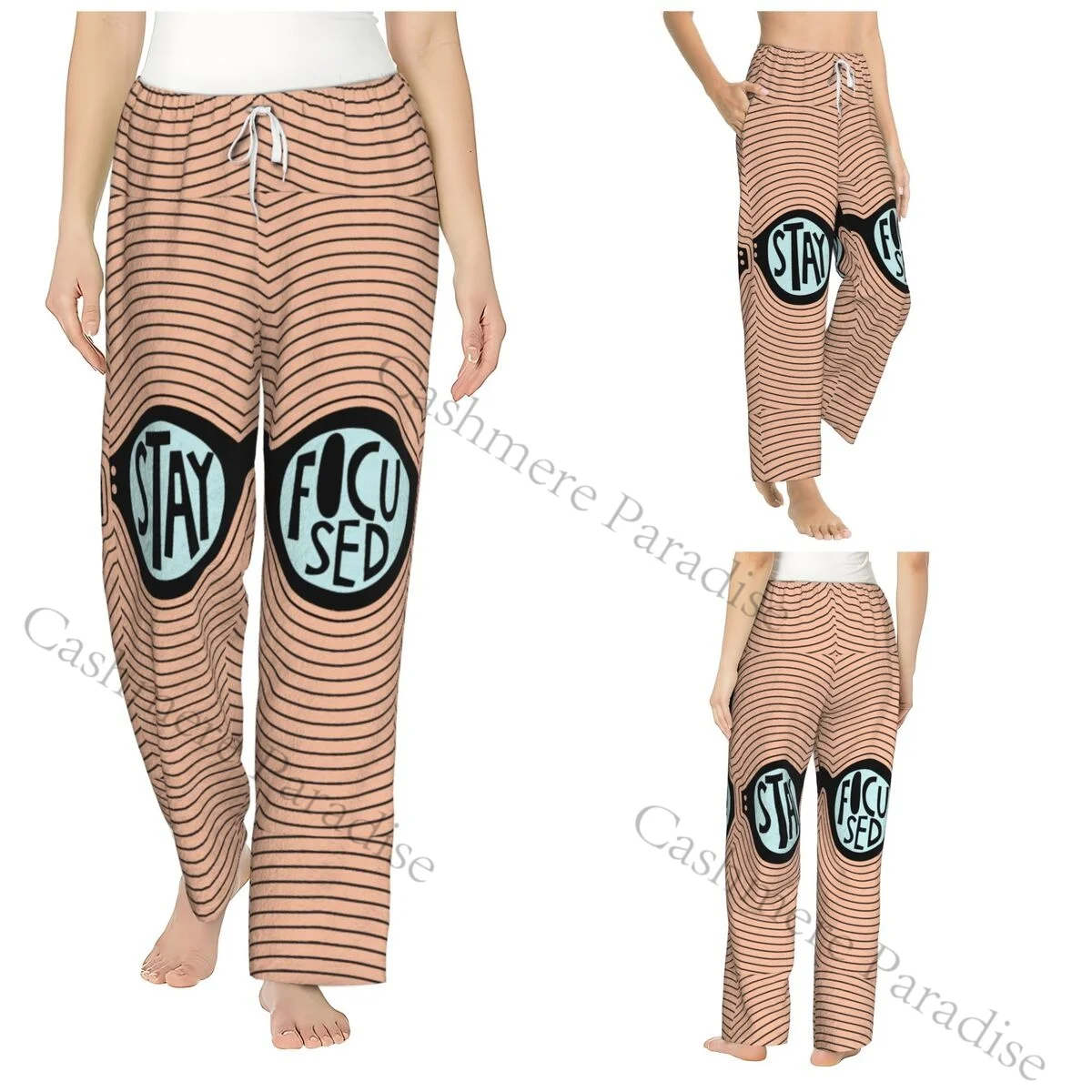 Celana Piyama Flanel Nyaman untuk Wanita, Celana Tidur, Pakaian Santai di Rumah