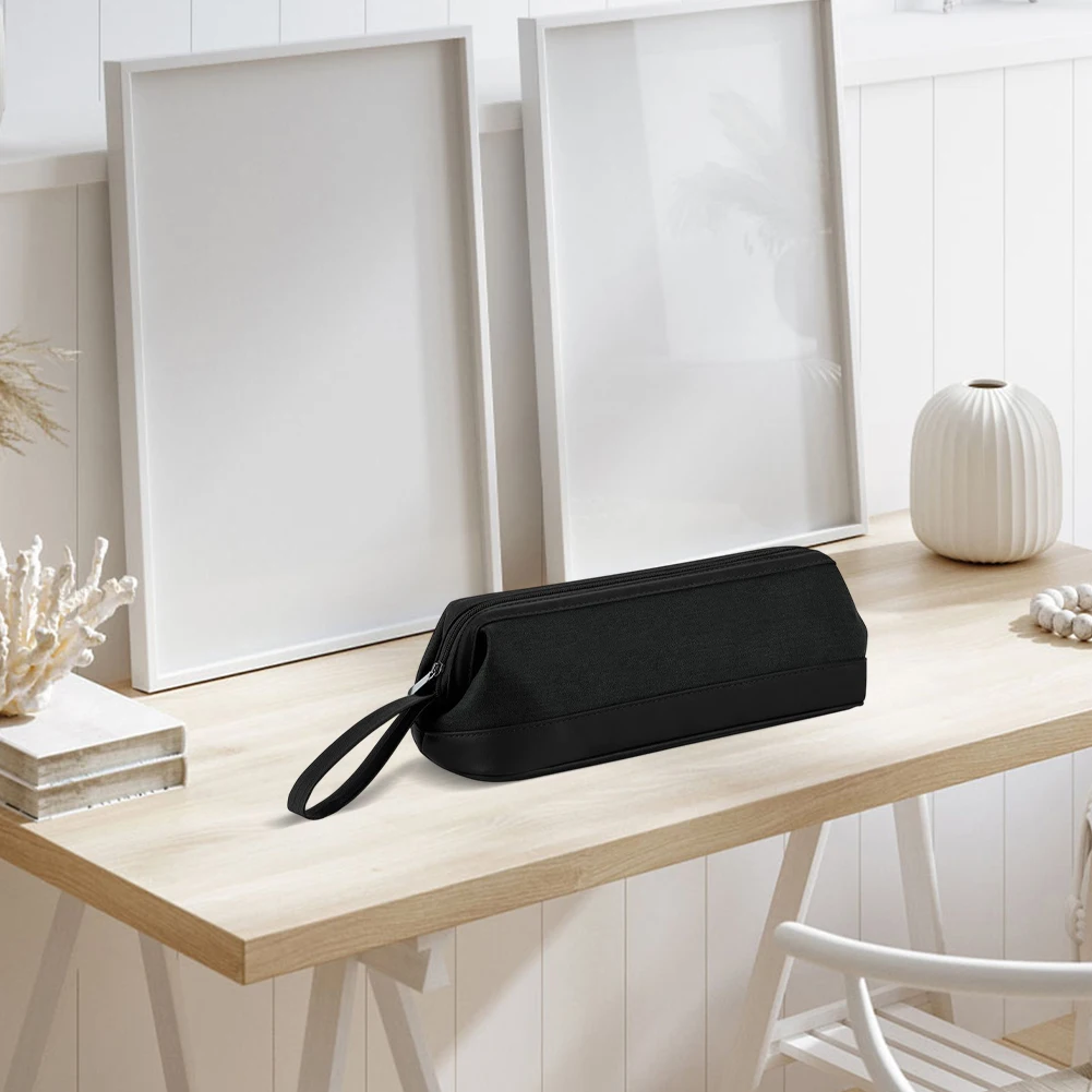 

15.3 X 6.7 X 4.9 Inches Hair Dryer Bag Hair Tools Protective Case Styling Tool Pouch Foldable Design Side Handle