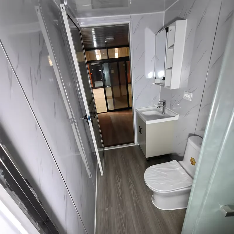 Modular Container House Expandable Tiny Home Office Cabin Folding House Mobile Folable Container House Tiny Homes Ready To Ship