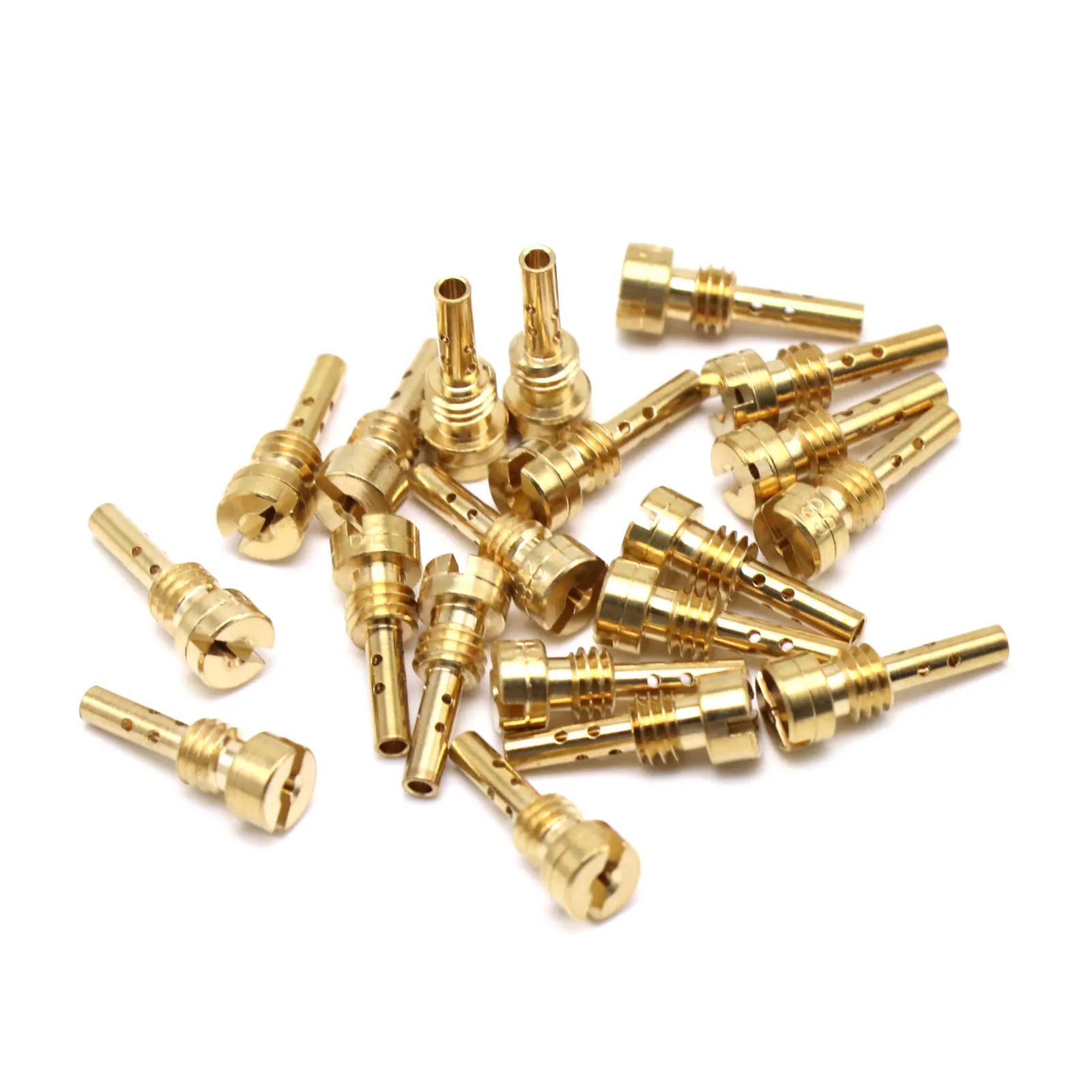 Alconstar 4.5mmx0.75mm Slow Jet Nozzles #28-70 N424-25 Nozzle Motorcycle Carburetor Slow Pilot Jet Injector Nozzle for  CV CVK