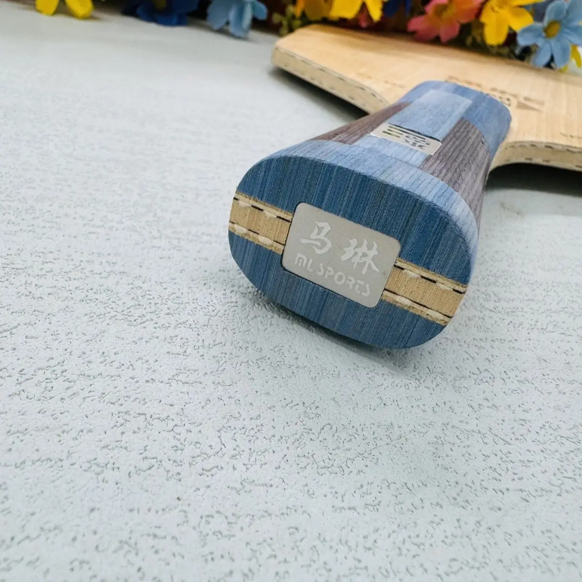 Sechseckiges Inneres Gelbes Aramid-Karbon Tischtennisschlägerholz Muke MK305 Cyber – Detail 4