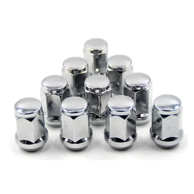 for Custom Stainless Steel Car Wheel Lug Nut M12x1.5 Chrome Plated Locking Hexagon Auto Tire Bolt