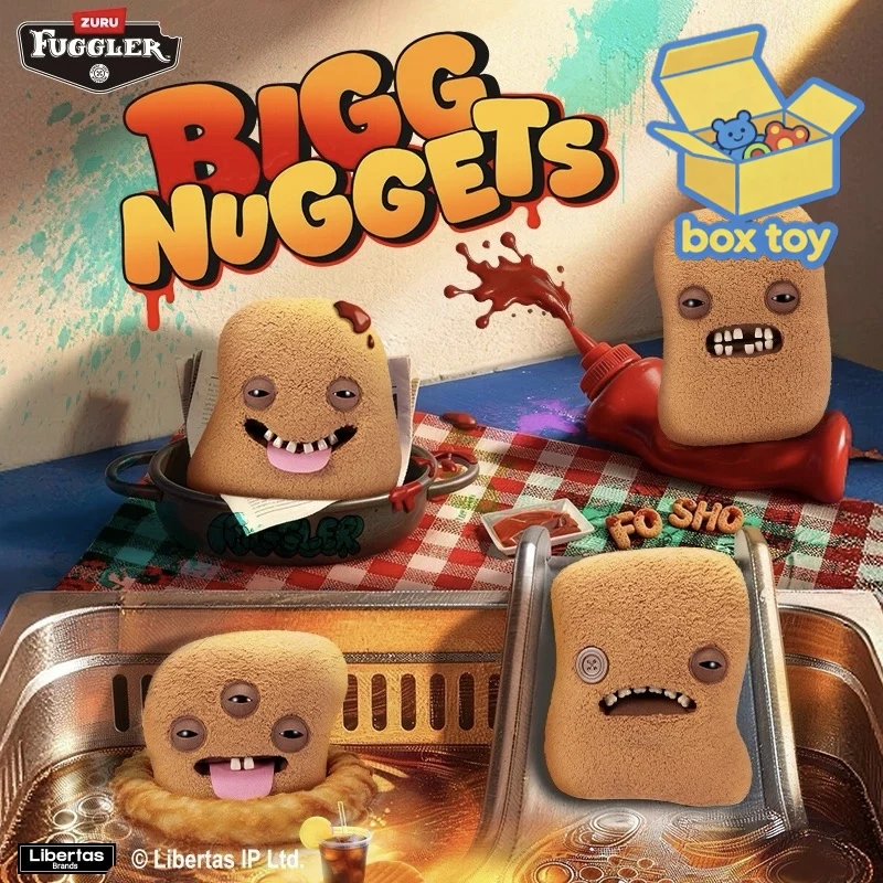 

ZURU Fuggler Official Genuine Ugly Cute Chicken With Cute Teeth And No Bully Chicken Nuggets Series Funny Tide Play Dolls