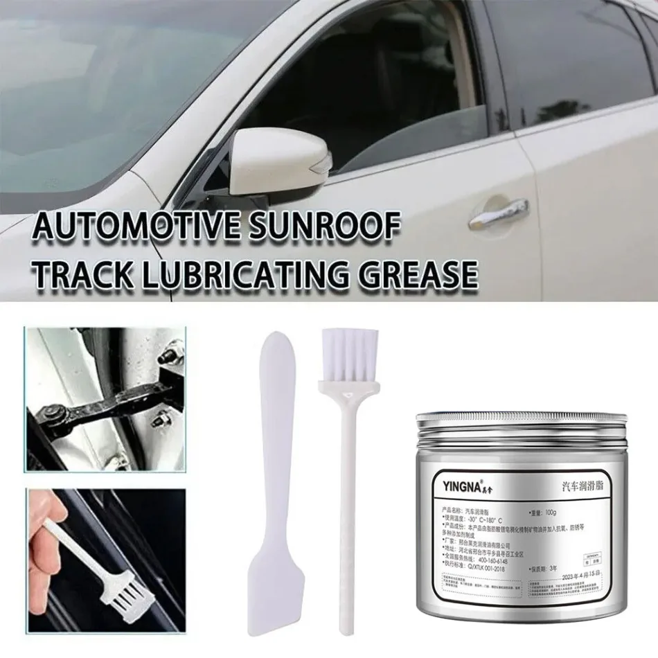 Car Lubricating Grease Door Abnormal Noise Antirust Oil car Sunroof Track Mechanical Maintenance Gear Bearing Grease with tool