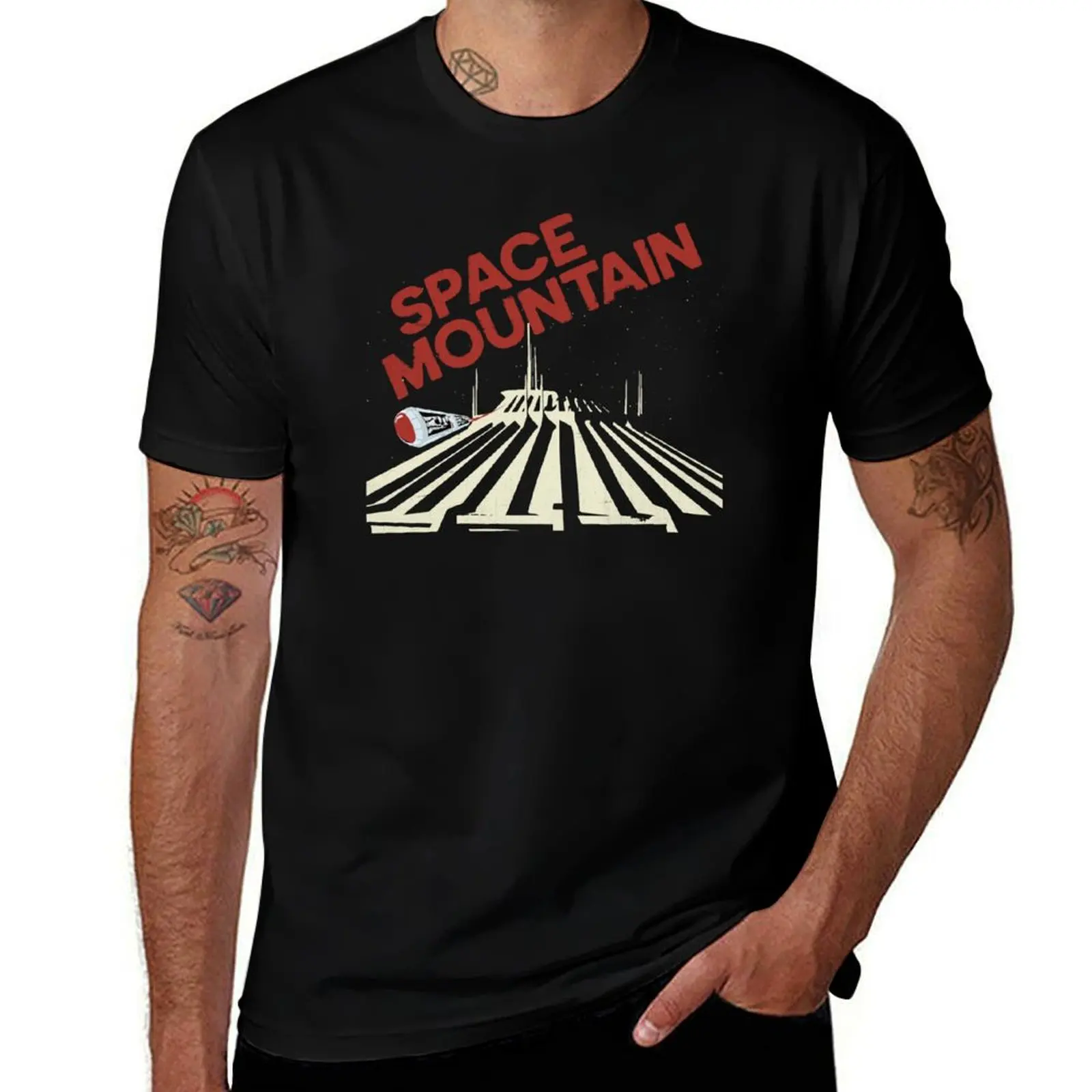 

Space Mountain T-Shirt t shirt for man g man t shirts for men t shirts for man pack white T-Shirt