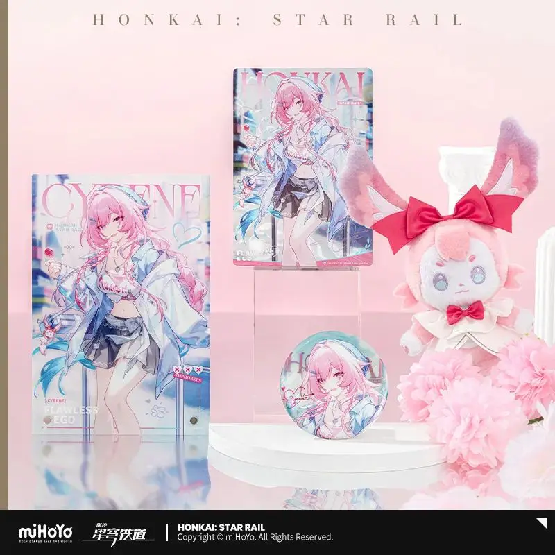 mihoyo-公式ゲーム-honkai-スターレール-サイレネ-ブリキバッジ-アクリル絵画-ぬいぐるみペンダント-アニメ小道具-キーホルダー-コスプレ-クリスマスギフト