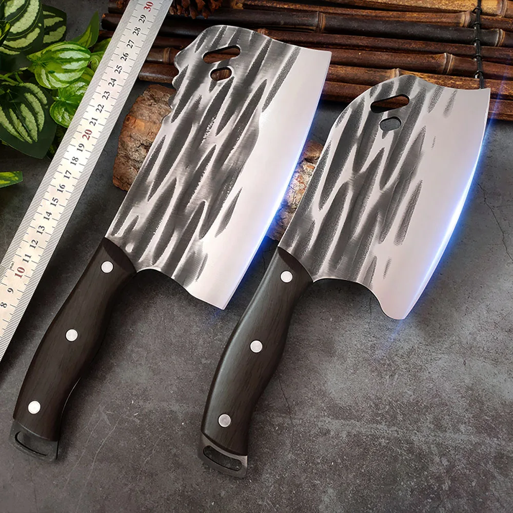 Chopping Knife Meat Vegetables Slicing Cleaver High Hardness Steel Meat Cutting Cleaver Filleting  Chinese Kitchen Tools