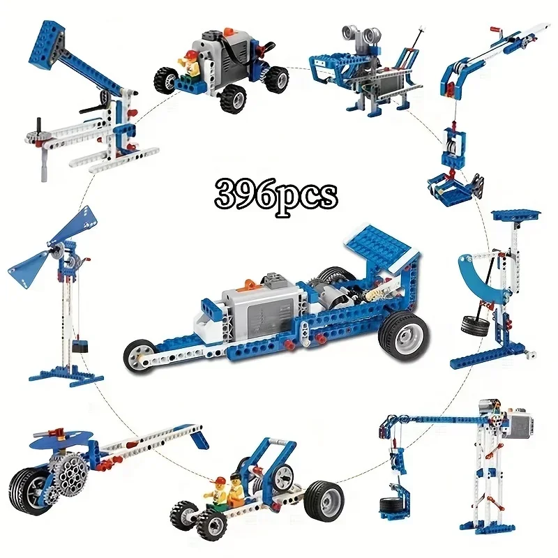 9686 Technical Parts Multi Technology Programming Educational Building Blocks For School Students, Power Function Set