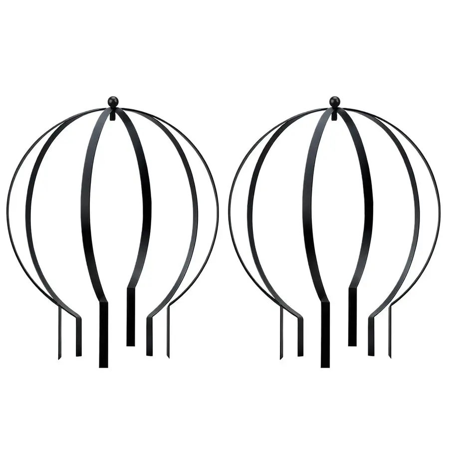 

Большие металлические опоры-обелиски для растений, прочные круглые решетки для поддержки вьющихся растений в помещении и на улице, для горшечных растений, винограда, огурцов