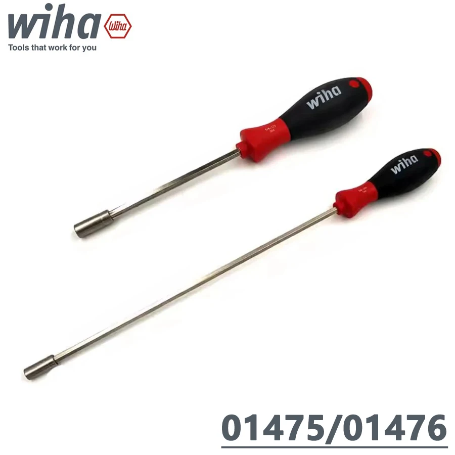 WIHA 01475/01476 SoftFinish Screwdriver Handle 225/400mm, 1/4\