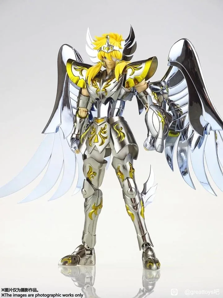 

ST Model Saint Seiya Myth Cloth EXM/EX Soul of God EX SOG Cygnus Hyoga V4 Bronze Saint Metal Body Knights of Zodiac Model Toy