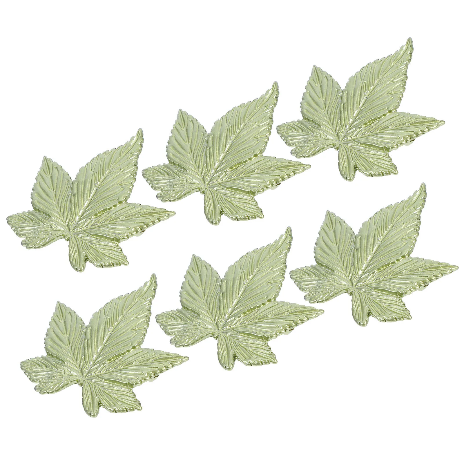 

6Pcs Leaf Lapel Pin Vintage French Minimalist Style Autumn Fall Brooch for Men Suits Formal Casual Meetings Accessories