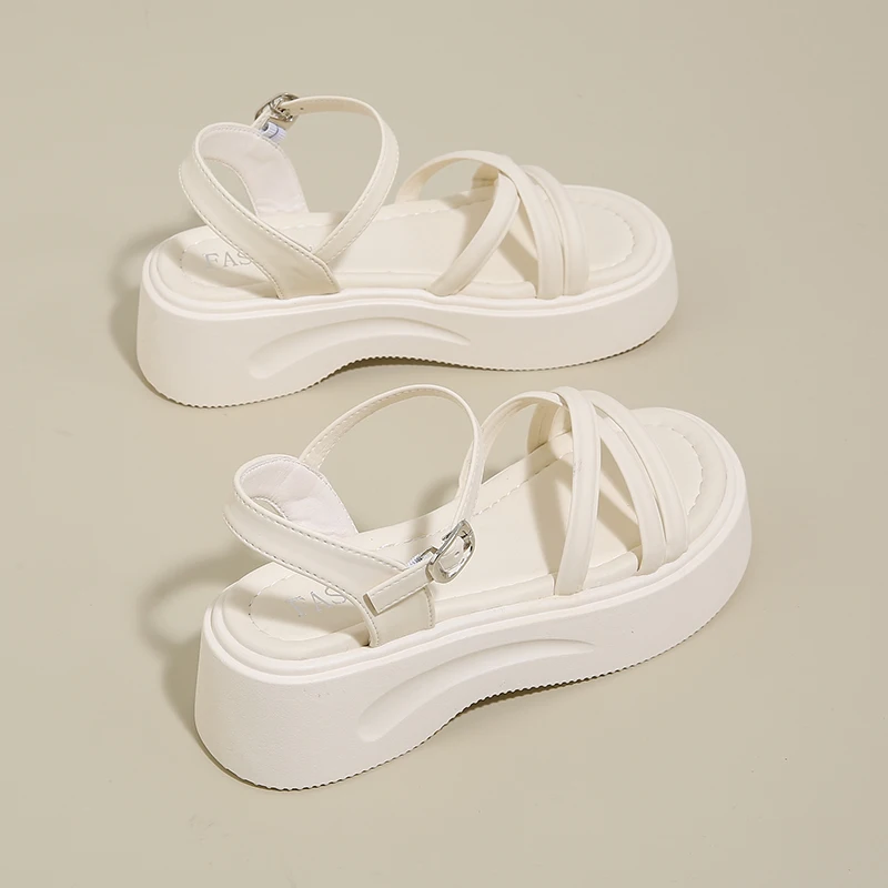 

Women's 5CM Platform Sandals Summer Casual Shoes Soft Cushioned Comfort Non-Slip Lightweight Design for Everyday Walking