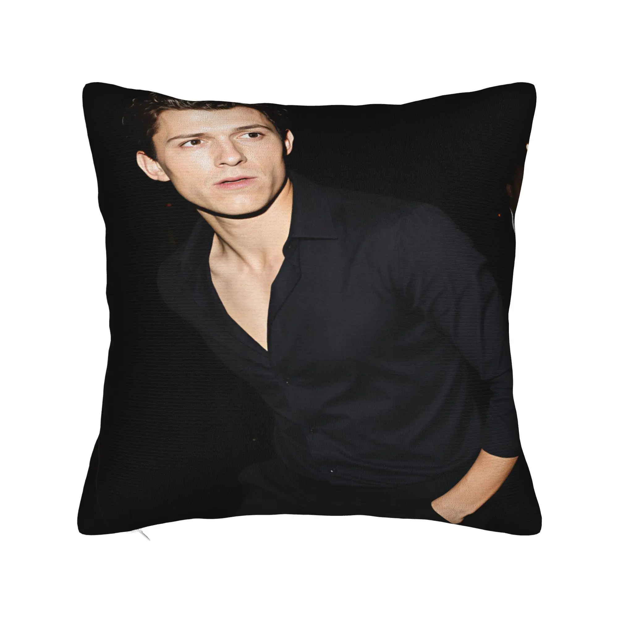 Tom holland is Cool Pillow Cover  Retro Trendy Pillow Case For Chair Sofa Home Decor Comfy Cushion Cover Gift