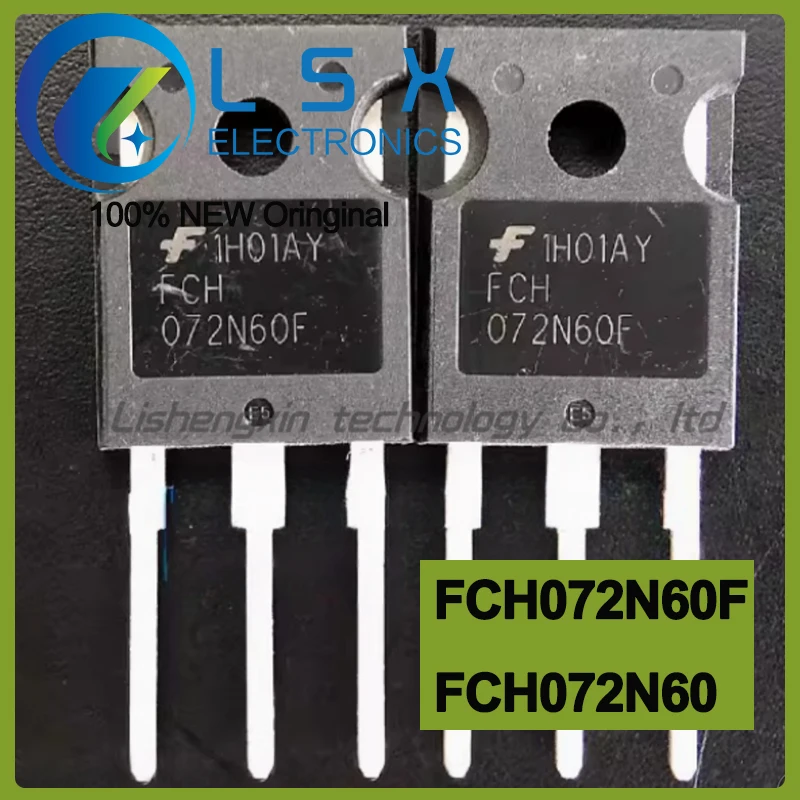 

5 шт. FCH072N60F FCH072N60 TO-247 Новый и оригинальный