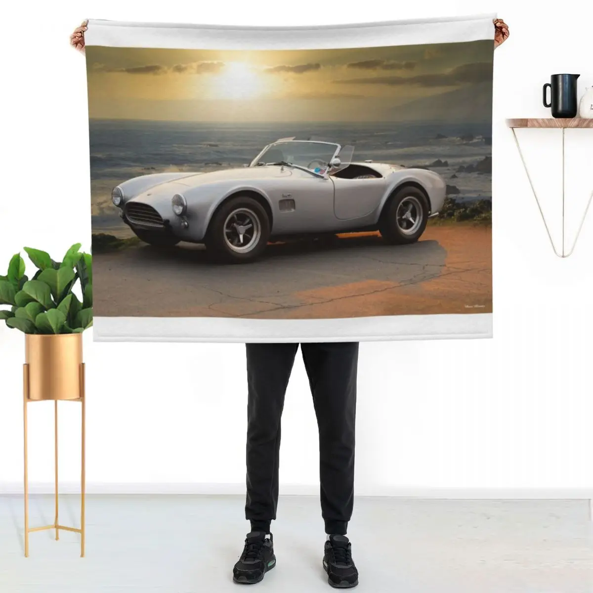 1963 AC Cobra 289 Replica Throw Blanket Tourist Comforter sofa bed cosplay anime wednesday Sofa Quilt Blankets