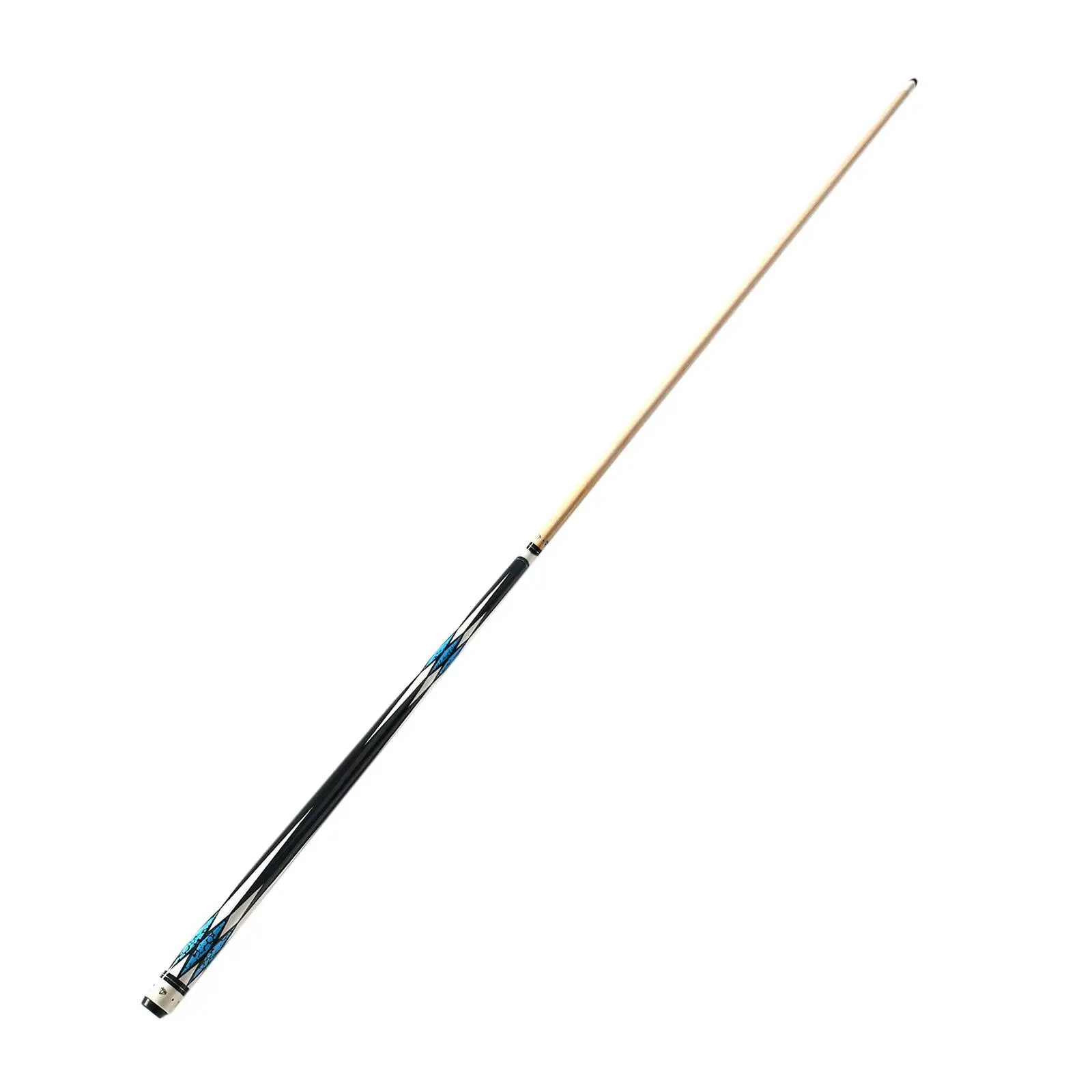 

1/2 Pool Cue Billiard Cue Length 145cm Versatile Sturdy Equipment 12.5mm Tip Portable Lightweight Billiard for Men Women