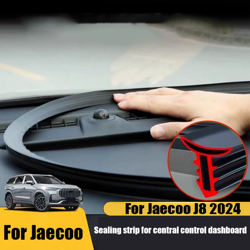 

Для Jaecoo J8 2024 2025 уплотнительная лента приборной панели центрального управления обеспечивает сильную звукоизоляцию и шумоподавление.