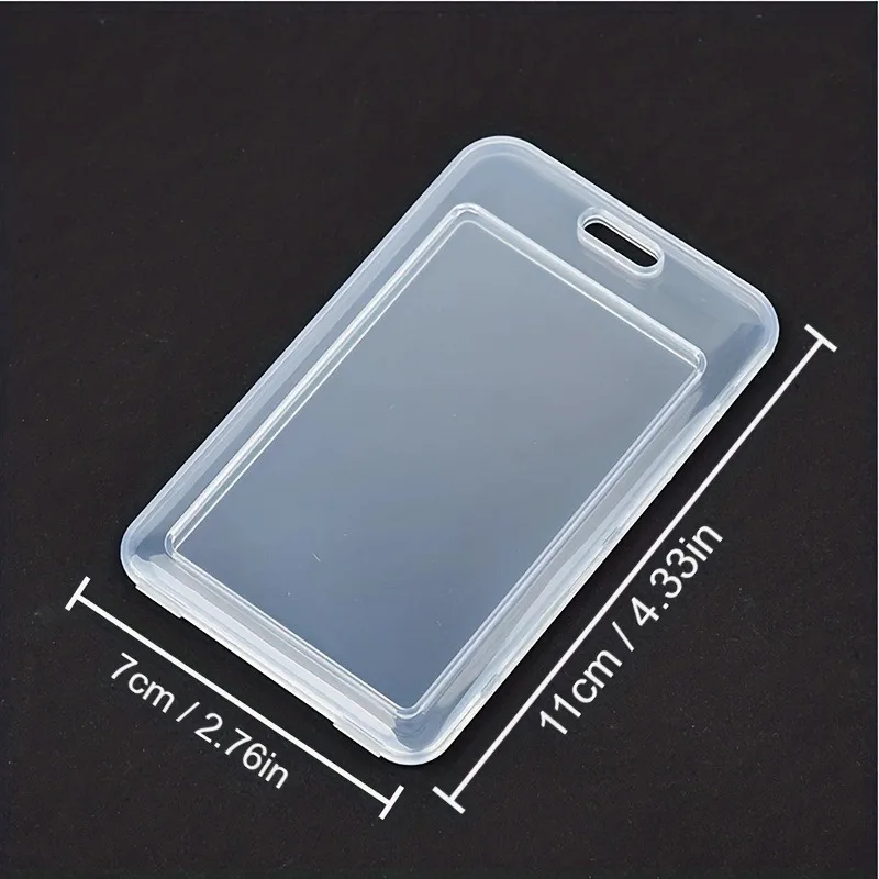 Three-piece set of high-quality transparent card holders，Suitable for Men and Women——Minimalist Design，Suitable for credit cards